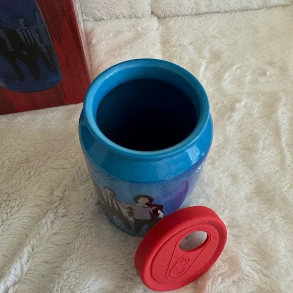 Culturefly Supernatural The Musical Ceramic Can Mug With Silicone lid NIP - Picture 7 of 8